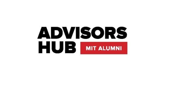 Text: Advisors Hub MIT Alumni