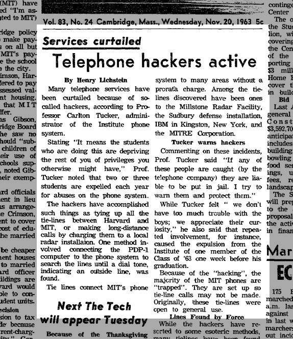 Happy 60th Birthday to the Word “Hack”