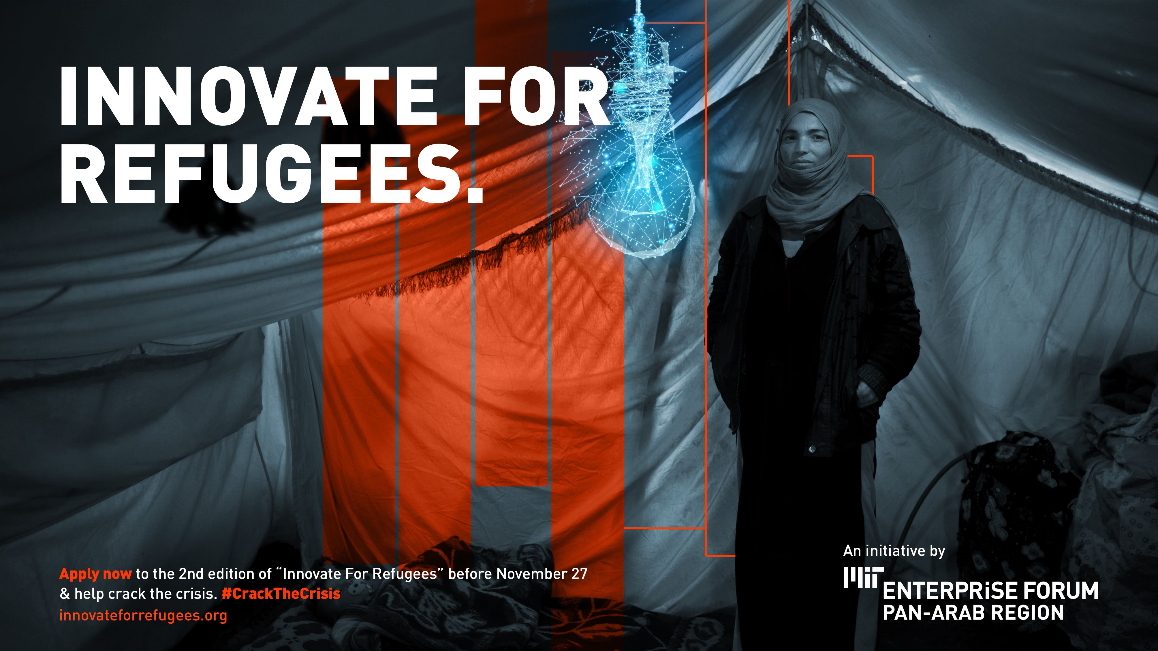 Promotion for MIT's Innovate for Refugees