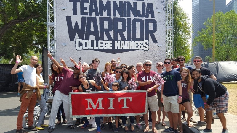 The MIT Club of Southern California organized a cheering section during the show’s two days of taping.