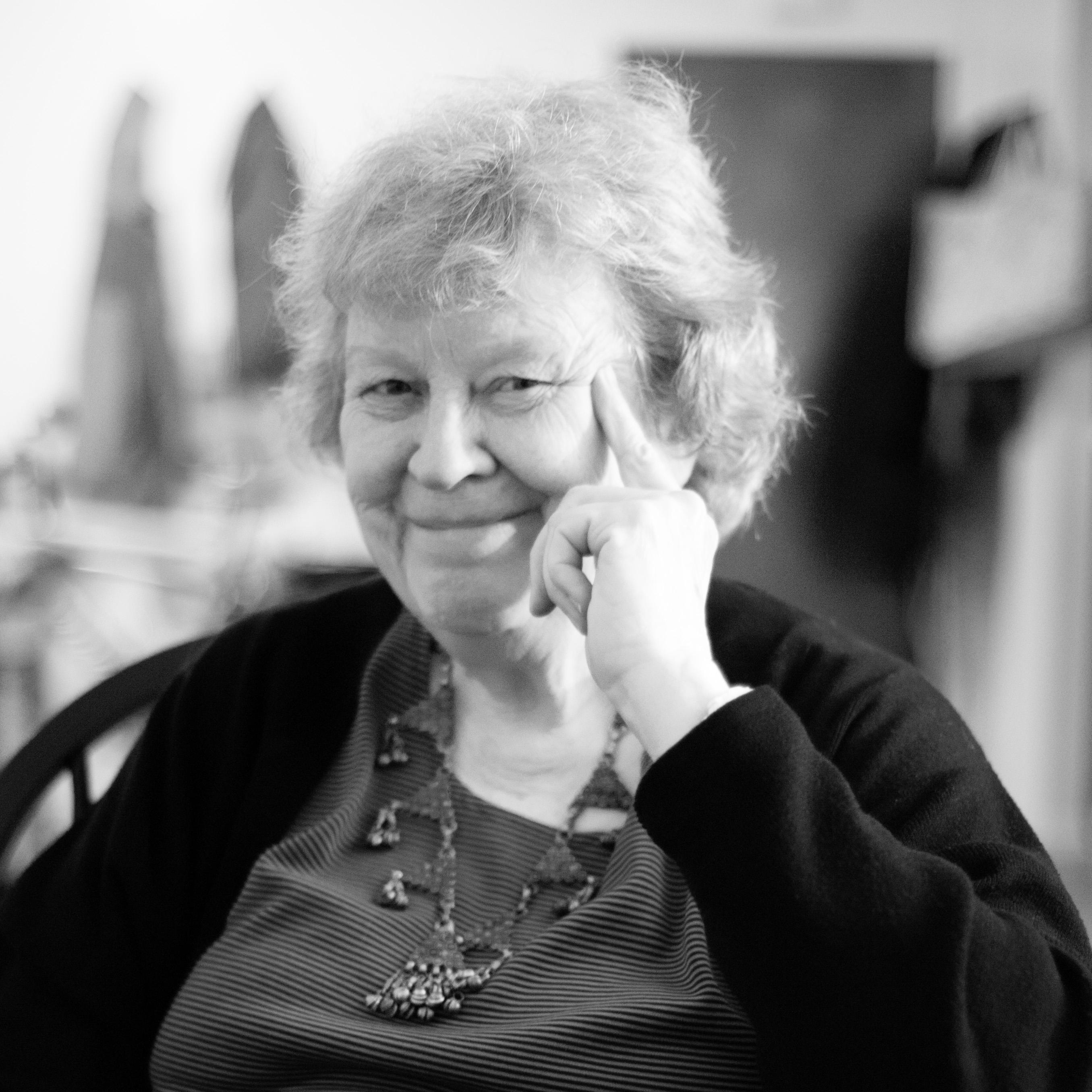 Portrait of linguist Barbara Partee