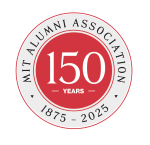 MIT Alumni Association 150 years logo