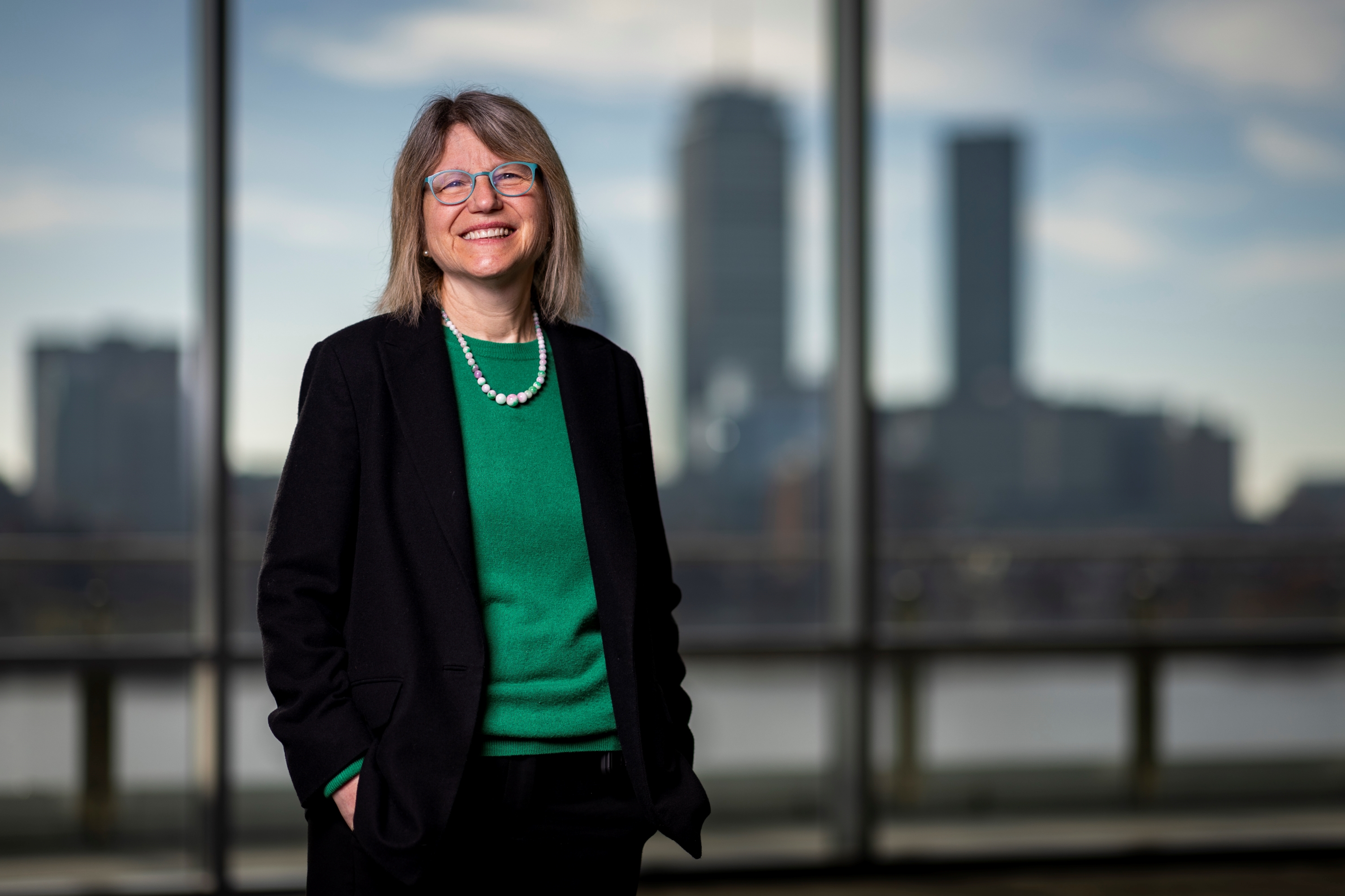 Headshot of MIT President Sally Kornbluth