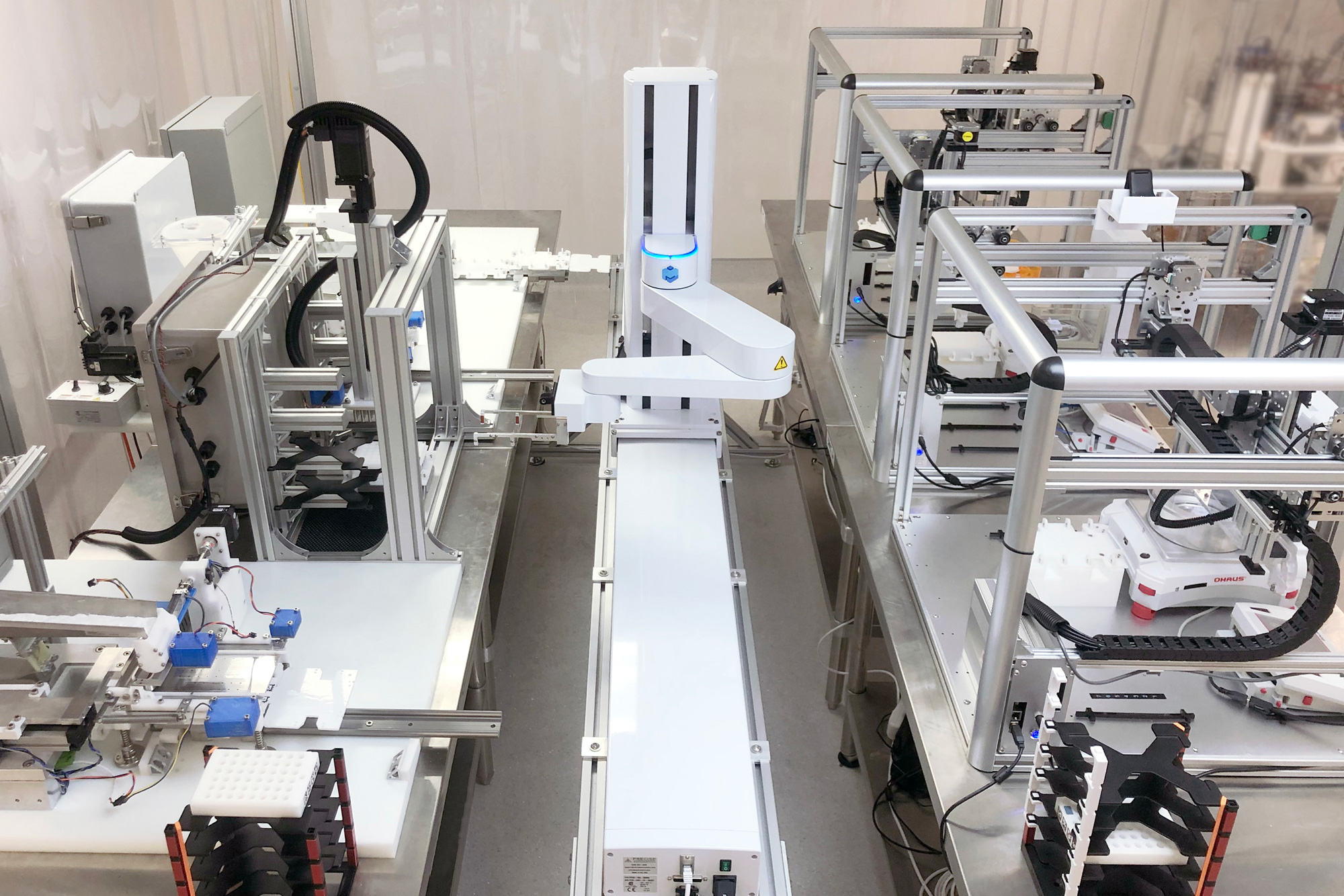 Developing an automated robotic factory for novel stem cell therapy  production