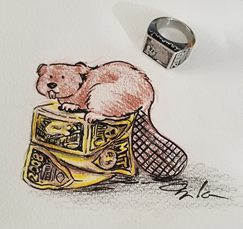 Brass Rat sketch