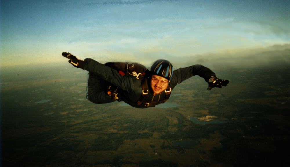 Peter Colao, skydiving