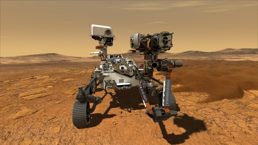 Illustration: Mars rover