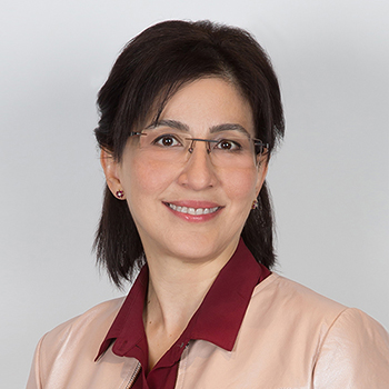 Isma Bennatia MBA ’18, vice president of R&D strategy and operations at Amgen