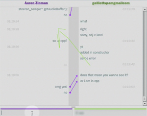 Signs instant messaging client