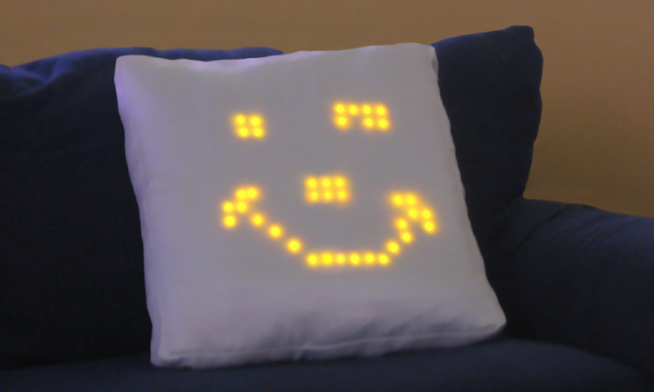 The pillow that smiles back.