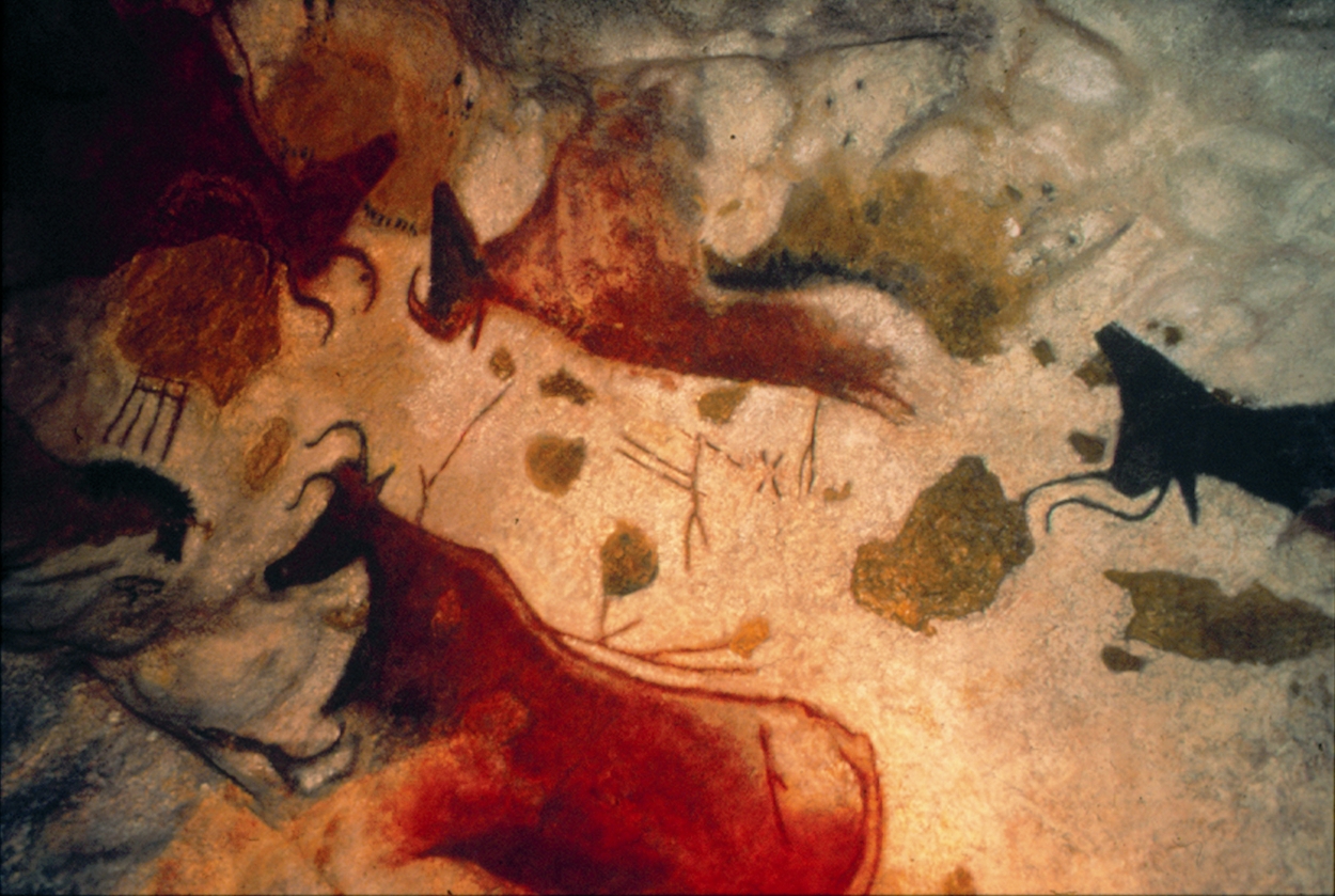 the artistry of prehistoric painters in the cave of Lascaux