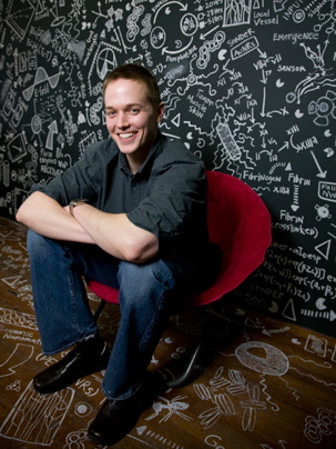 Student prize winner Geoffrey von Maltzahn '03.