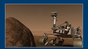 Artist Concept of the Mars Science Laboratory Rover. Image: NASA