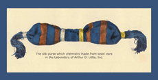 One of two "silk" purses made from sows' ears.