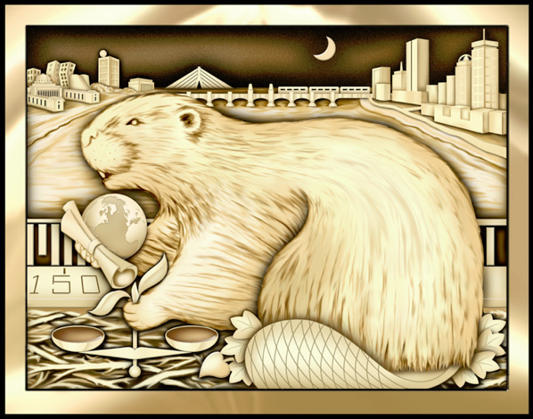 The class of 2011’s Brass Rat ring will be exhibited.