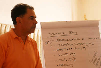 Ed Crawely presents leadership ideas.