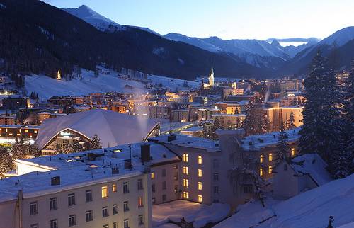 Davos, Switzerland, hosts the World Economic Forum.