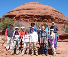 MIT Alumni Travel Program travelers to Sedona and the Grand Canyon found a dome to call their own.