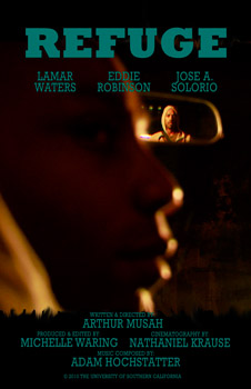 Poster for the film Refuge by Arthur Musah