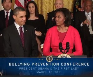 Watch a video of White House comments on working together to end bullying as an accepted practice and create a safer environment for children
