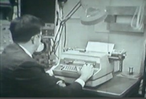 A 1966 reading machine.