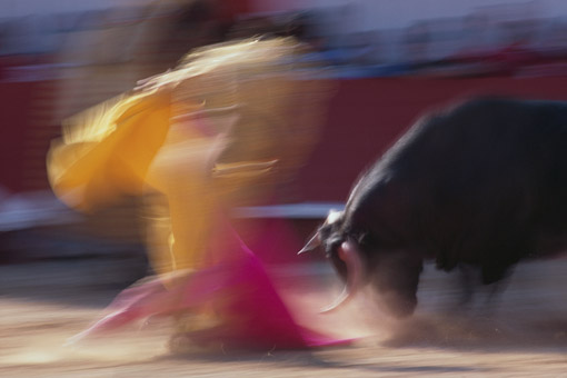 Bullfight in Arles, France (© Owen Franken/CORBIS).