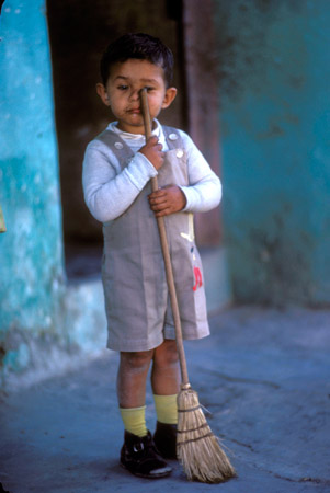 A child in Mexico