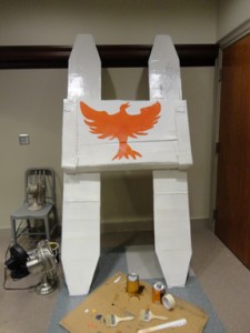 The Phoenix, completed and ready for the Z pool race.