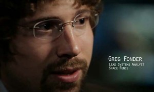 Greg Fonder is lead analyst on the Space Fence project.