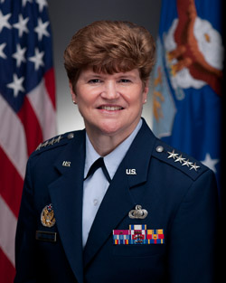 Janet Wolfenbarger SM '85. Photo: US Air Force.