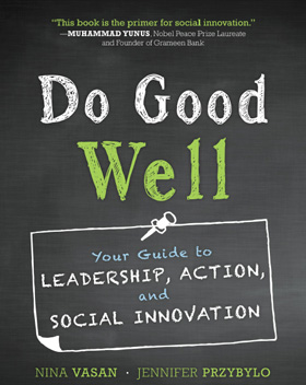 Emerge Global was used as a case study in the recently published book, "Do Good Well: Your Guide to Leadership, Action, and Social Innovation," which offers a step-by-step guide to effecting social change.