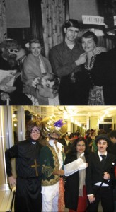 Ashdown House costume parties, separated by more than 60 years.