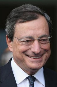 Mario Draghi . Image via Forbes
