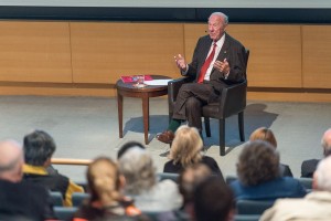 Former Secretary of State George Shultz PhD ’49 is a vocal proponent of action to combat climate change.