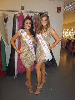 Kira Kopacz (right) won the Miss Middleboro crown in 2014. 