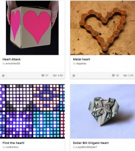 Instructables offers myriad valentine do-it-yourself projects.