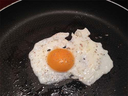 An egg like Australia (© Owen Franken)