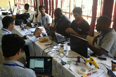 A Health Hackathon in Uganda in 2013. Image: MIT Sloan