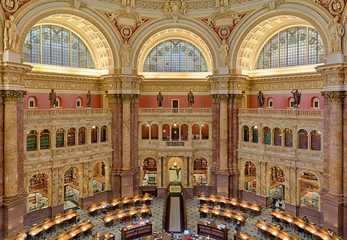 Shhhhh! Library of Congress, Washington, DC  (© Clinton Blackburn).