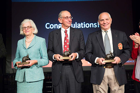 Stone, Gurnitz, and Ferrara at the the 2015 ALC Leadership Awards Celebration. 