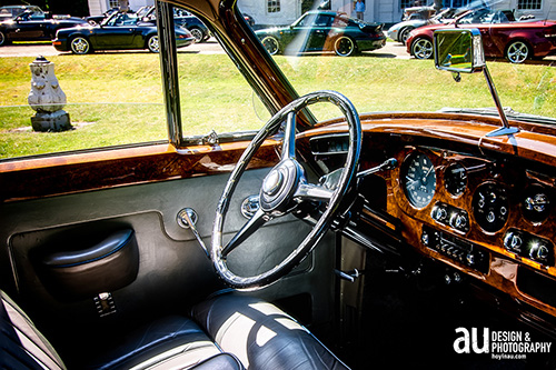 HDR shot of the cabin of a Rolls Royce at the GT Rally 2012 stop at Beeckestijn, Netherlands (© Hoyin Au).
