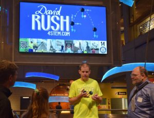 Rush broke a juggling record at the Museum of Science -- for STEM.