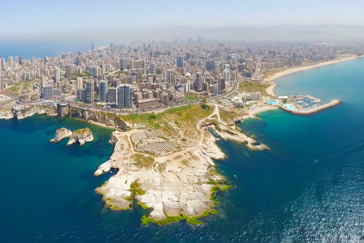 Beirut’s skyline from above