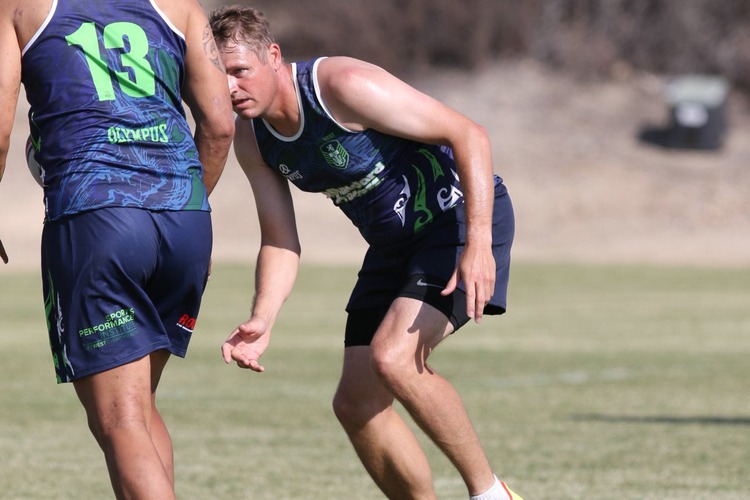 Paul Ayers (right) will play for the US in the touch rugby World Cup this spring. Credit: USA Touch.