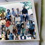 Group of MIT alumni as students in 1973 outside Baker House 