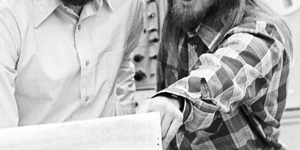Back in 1977, Stanford’s Martin Hellman, left, and Whitfield Diffie, developed public-key cryptography. Photos: Stanford University.