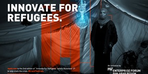 Promotion for MIT's Innovate for Refugees