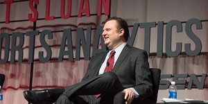  Daryl Morey MBA ’00 at the MIT Sloan Sports Analytics Conference.