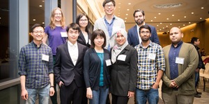Officers of the MIT Postdoctoral Association.