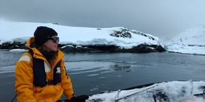 Emily Moberg in Antarctica